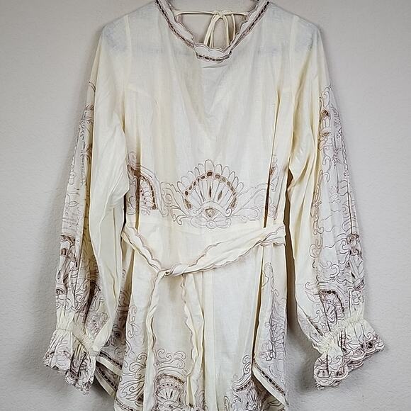 Free People Palmas Embroidered Size XL Romper - Picture 5 of 14